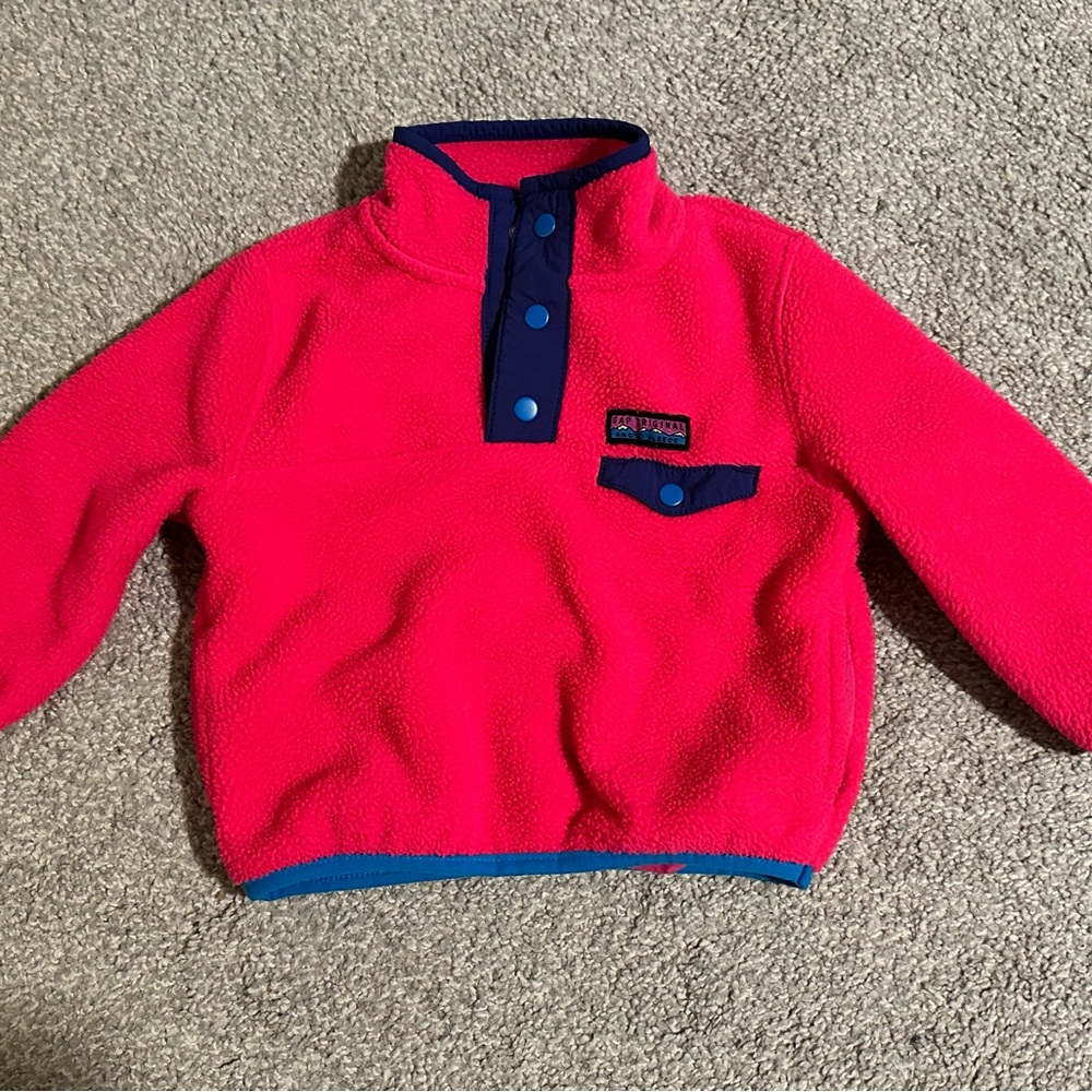 Kids Fleece Pullover - Pink